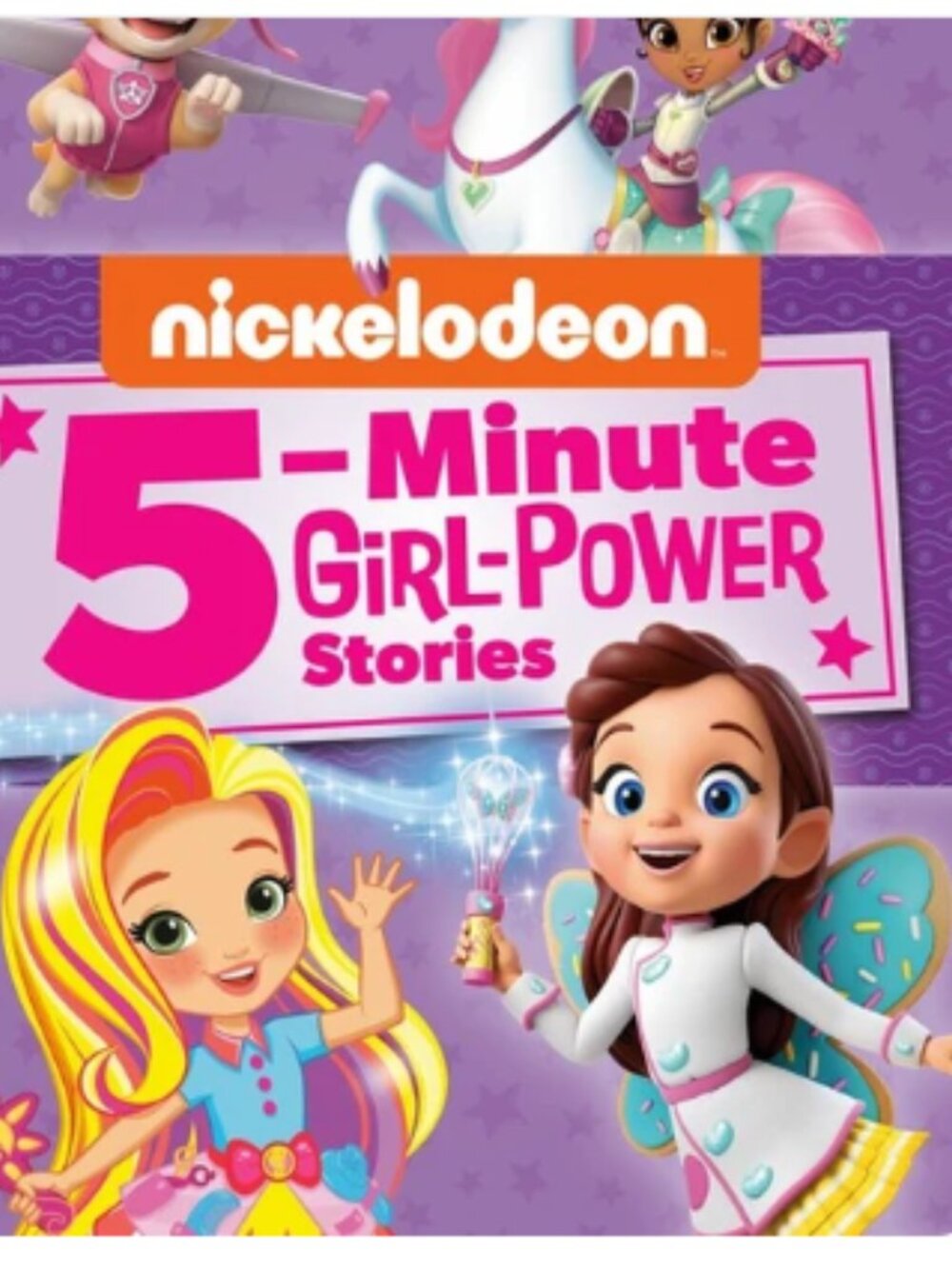 Nickelodeon 5-Minute Girl-Power Stories Hardcover Book